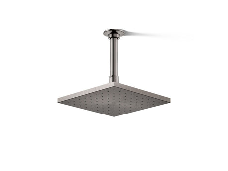 Contemporary Square 8" single-function rainhead, 1.75 gpm
