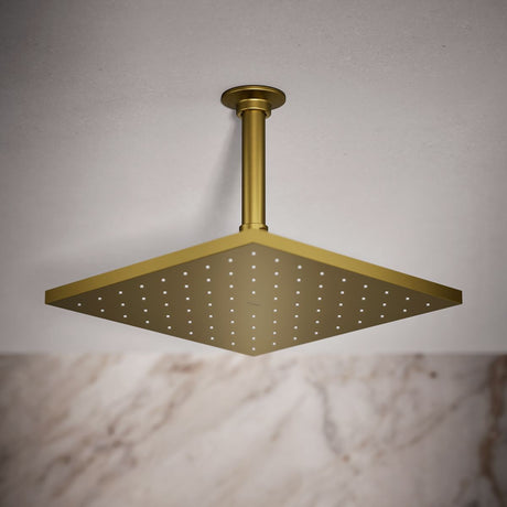 Contemporary Square 10" single-function rainhead, 1.75 gpm