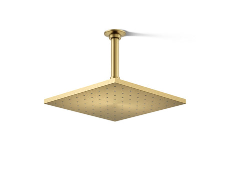 Contemporary Square 10" single-function rainhead, 1.75 gpm