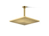 Contemporary Square 10" single-function rainhead, 1.75 gpm