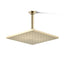 Contemporary Square 10" single-function rainhead, 1.75 gpm