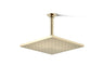 Contemporary Square 10" single-function rainhead, 1.75 gpm