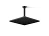 Contemporary Square 10" single-function rainhead, 1.75 gpm