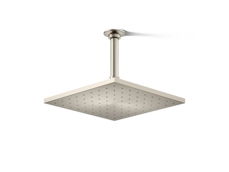 Contemporary Square 10" single-function rainhead, 1.75 gpm