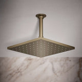 Contemporary Square 10" single-function rainhead, 1.75 gpm