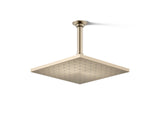 Contemporary Square 10" single-function rainhead, 1.75 gpm