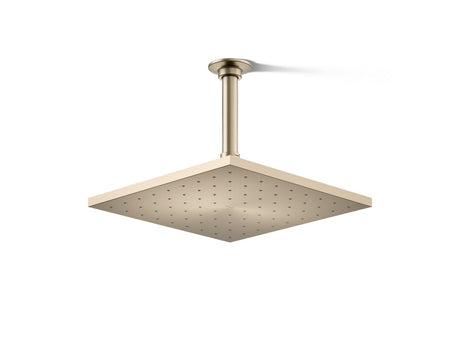 Contemporary Square 10" single-function rainhead, 1.75 gpm