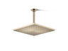 Contemporary Square 10" single-function rainhead, 1.75 gpm