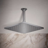 Contemporary Square 10" single-function rainhead, 1.75 gpm