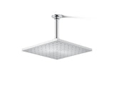 Contemporary Square 10" single-function rainhead, 1.75 gpm