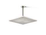 Contemporary Square 10" single-function rainhead, 1.75 gpm
