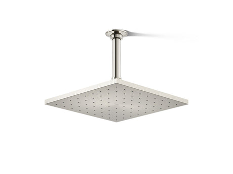 Contemporary Square 10" single-function rainhead, 1.75 gpm