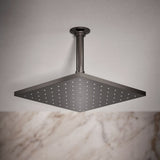 Contemporary Square 10" single-function rainhead, 1.75 gpm