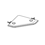 Link Curve Neo-angle 40 x 40 x 75 in. 8mm Pivot Shower Door for Corner Installation with Clear glass in Chrome