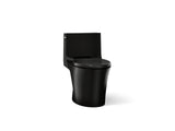 Veil® One-piece elongated toilet with skirted trapway, dual-flush