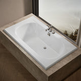 Memoirs® 72" x 42" drop-in bath