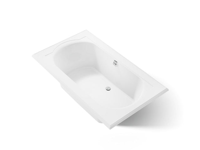 Memoirs® 72" x 42" drop-in bath