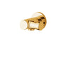 Aquabrass Round Shower Wall Supply Elbow with Hook - image 2
