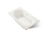 Memoirs® 72" x 42" drop-in Heated BubbleMassage™ air bath with Bask® heated surface