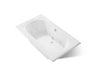 Memoirs® 72" x 42" drop-in whirlpool bath