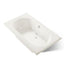 Memoirs® 72" x 42" drop-in whirlpool bath