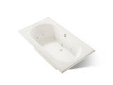Memoirs® 72" x 42" drop-in whirlpool bath