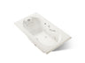 Memoirs® 72" x 42" drop-in heated whirlpool bath