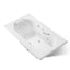 Memoirs® 72" x 42" drop-in Effervescence whirlpool bath