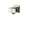 Aquabrass Square Shower Wall Supply Elbow with Hook - image 3