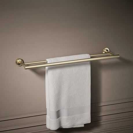 Purist® 24" Double towel bar