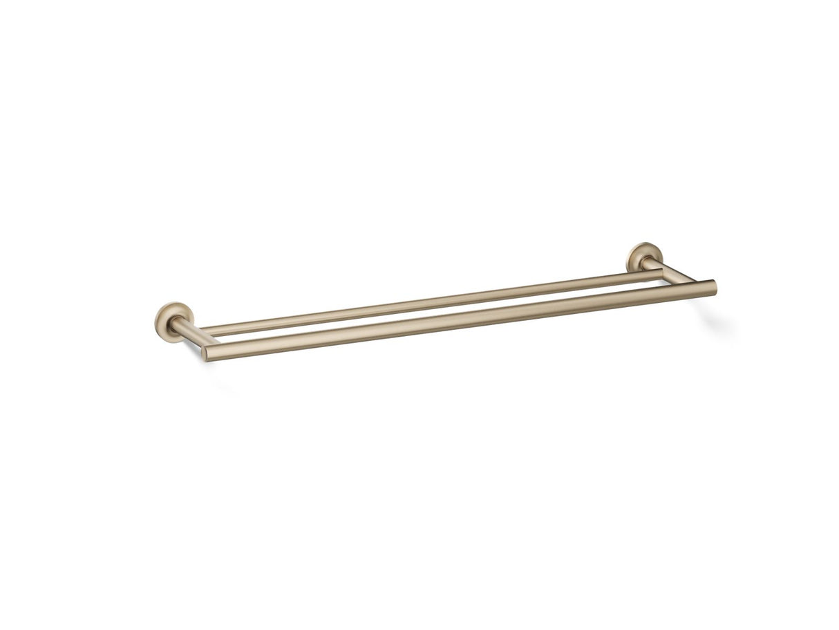Purist® 24" Double towel bar