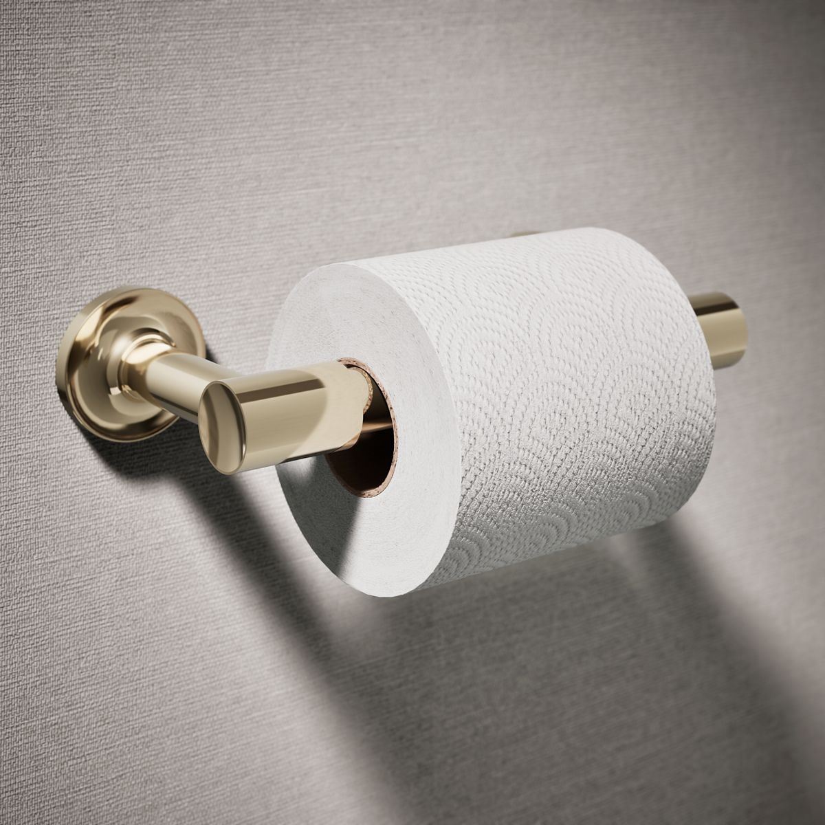 Purist® Pivoting toilet paper holder