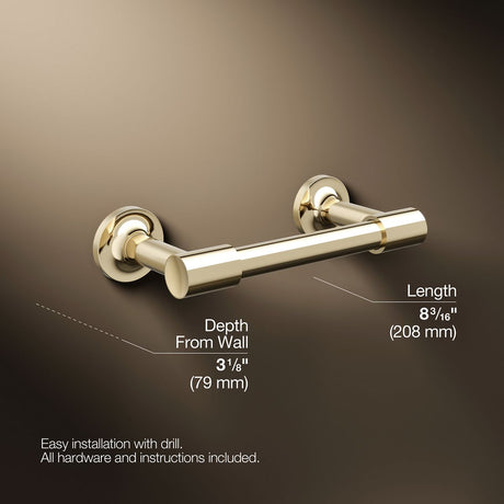 Purist® Pivoting toilet paper holder