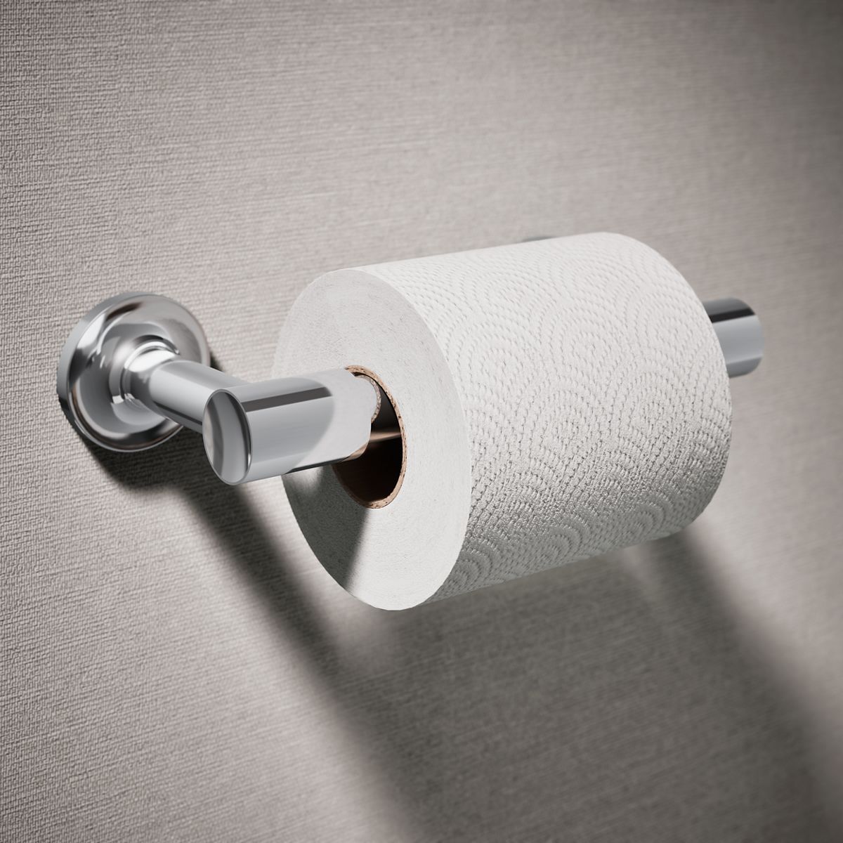 Purist® Pivoting toilet paper holder