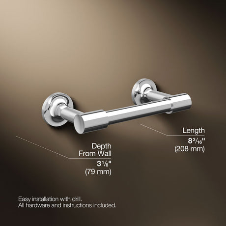 Purist® Pivoting toilet paper holder