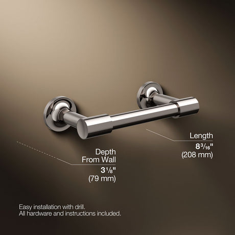 Purist® Pivoting toilet paper holder
