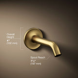 Purist® Wall-mount bath spout