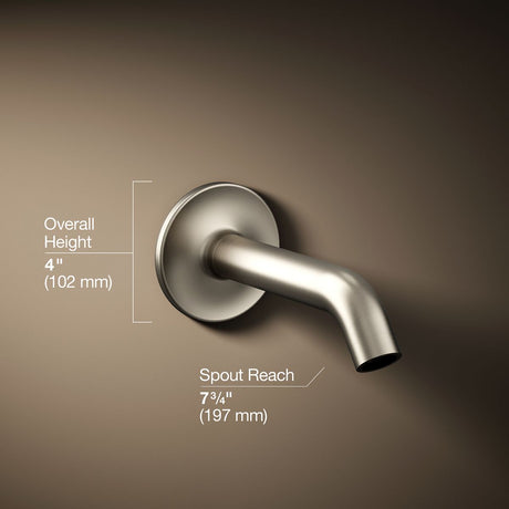 Purist® Wall-mount bath spout