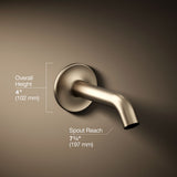 Purist® Wall-mount bath spout