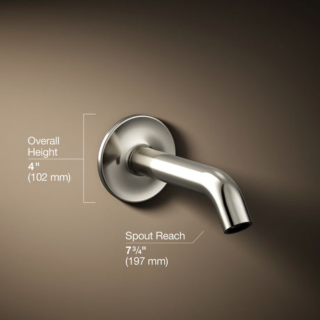 Purist® Wall-mount bath spout