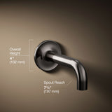 Purist® Wall-mount bath spout