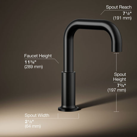 Purist® Deck-mount bath spout