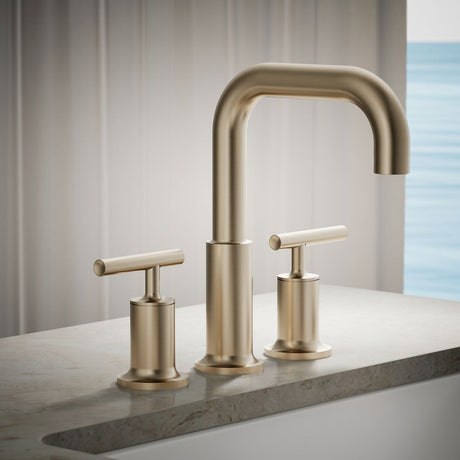 Purist® Deck-mount bath spout