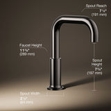 Purist® Deck-mount bath spout