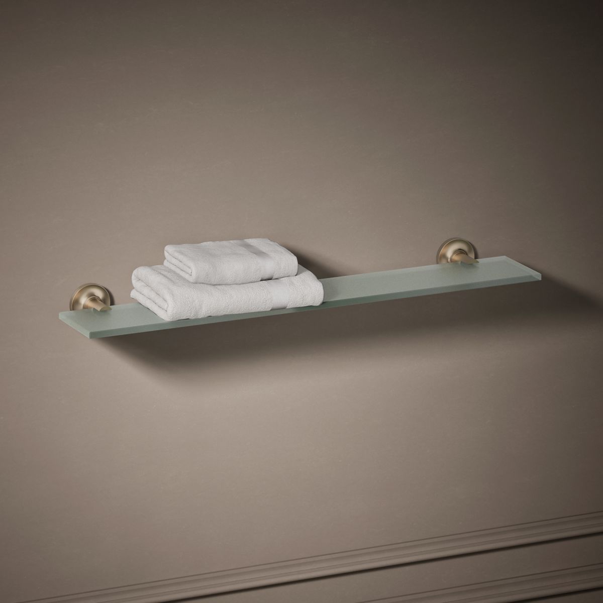 Purist® Glass shelf