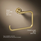 Purist® Towel ring