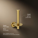 Purist® Vertical toilet paper holder
