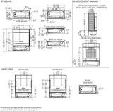 KDTS 3060 AcrylX Alcove Left-Hand Drain Four-Piece Tub Shower in White