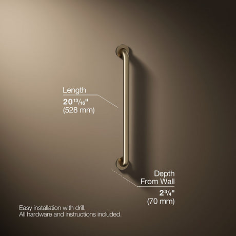 Contemporary 24" grab bar