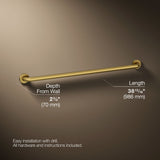 Contemporary 36" grab bar